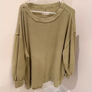We The Free Sage Green Pullover